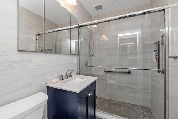 Bathroom, Glass Shower, Interior