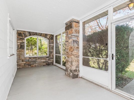 Empty room, Interior, Stone Walls, Sun Room