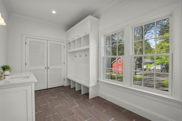 Interior, Recessed Lighting, Wood Texture Flooring