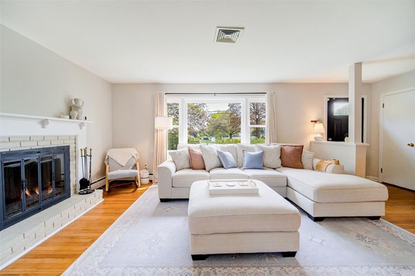 Fireplace, Interior, Living room, Wood Texture Flooring