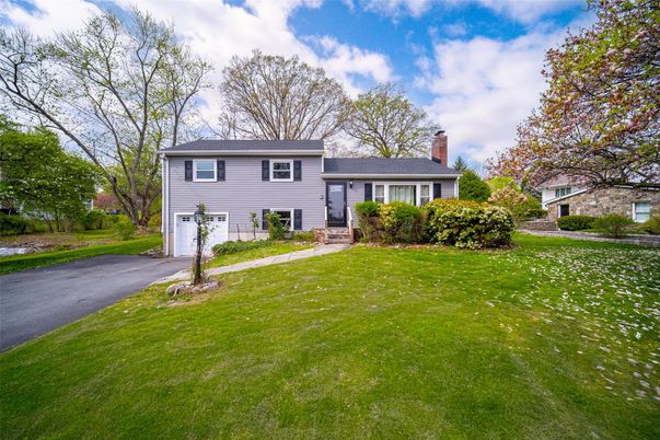 Attached, Backyard, Exterior, Facade, Split Level