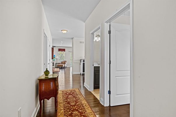 Interior, Recessed Lighting, Wood Texture Flooring