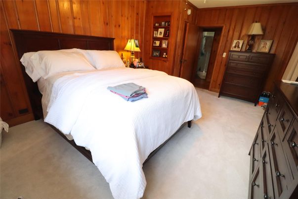 Bedroom, Interior, Wooden Walls