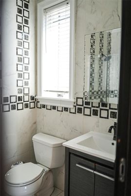 Bathroom, Interior, Marble Walls