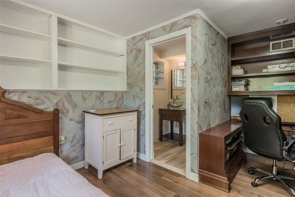 Bedroom, Home Office, Interior, Wood Texture Flooring