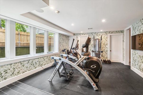 Fitness Equipment, Interior, Recessed Lighting