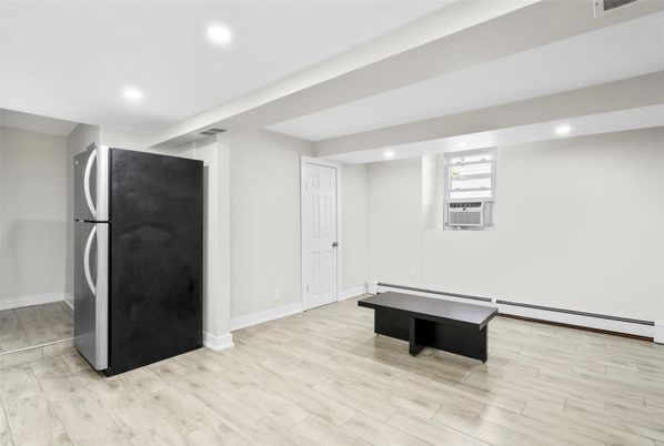 Game Room, Interior, Kitchen, Recessed Lighting, Wood Texture Flooring