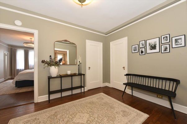 Bedroom, Chandelier, Interior, Wood Texture Flooring