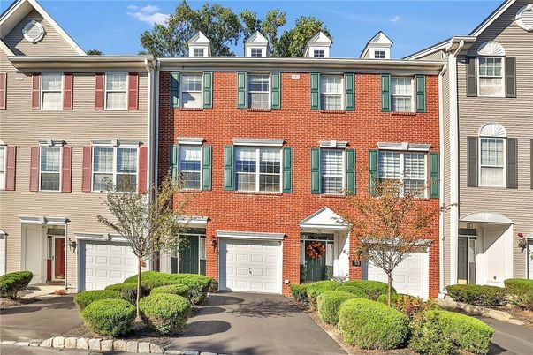 Attached, Exterior, Facade, Brick Facade, Rowhouse