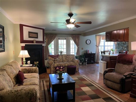 Fireplace, Interior, Living room, Wood Texture Flooring