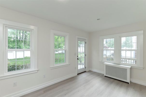 Empty room, Interior, Wood Texture Flooring