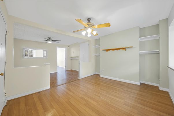 Empty room, Interior, Walk-in Closets, Wood Texture Flooring