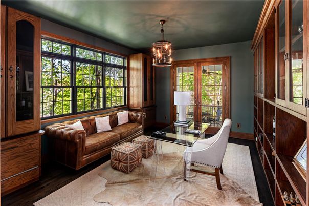 Home Office, Interior, Wood Texture Flooring