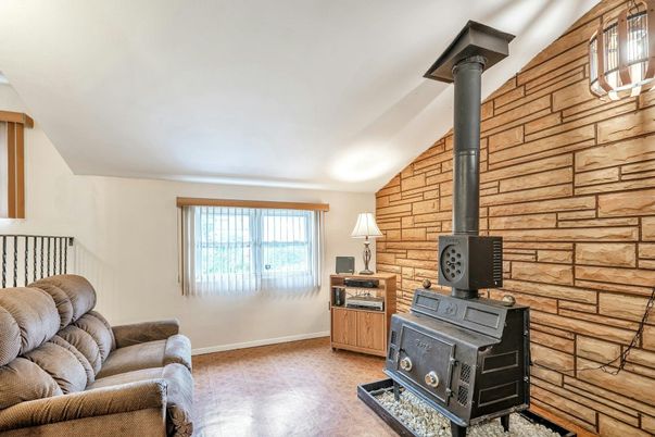 Fireplace, Interior, Living room, Wooden Walls