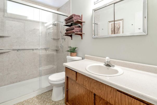 Bathroom, Glass Shower, Interior