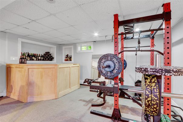 Fitness Equipment, Interior, Recessed Lighting