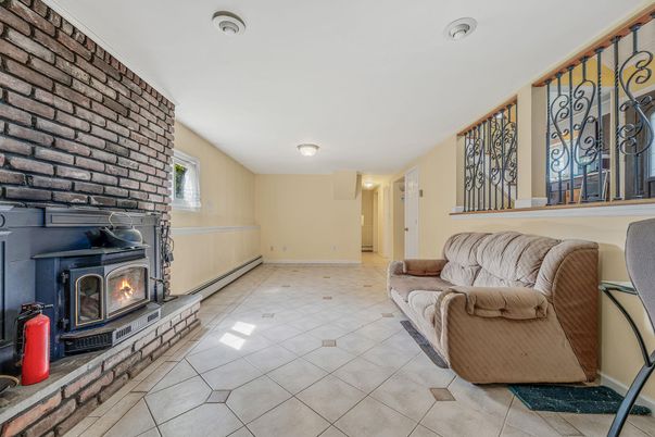 Fireplace, Interior, Stone Walls