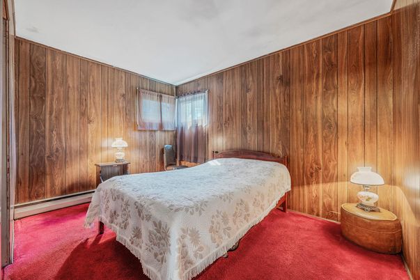Bedroom, Interior, Wooden Walls