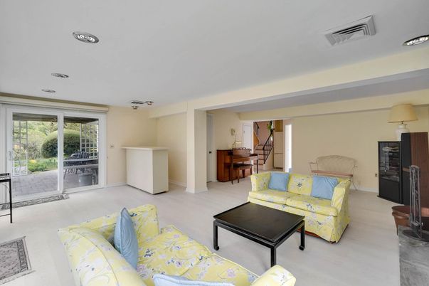 Interior, Living room, Piano, Recessed Lighting
