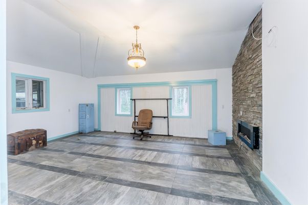 Fireplace, Interior, Pendant Lights