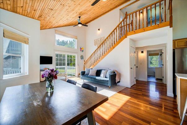 Dining room, Interior, Living room, Wooden Ceilings, Wood Texture Flooring