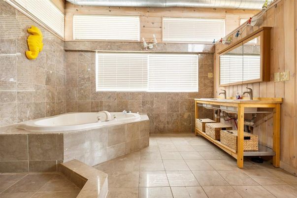 Bathroom, Interior, Wooden Walls