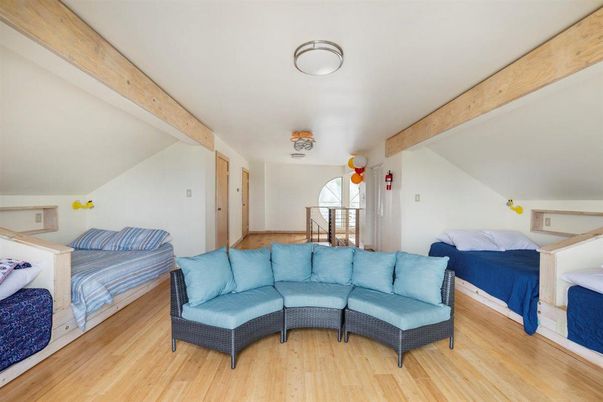 Bedroom, Interior, Wooden Beams, Wood Texture Flooring