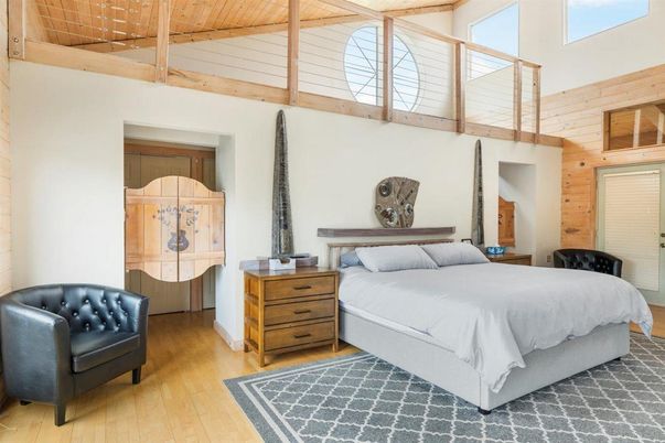 Bedroom, Interior, Wooden Beams, Wooden Ceilings, Wood Texture Flooring, Wooden Walls