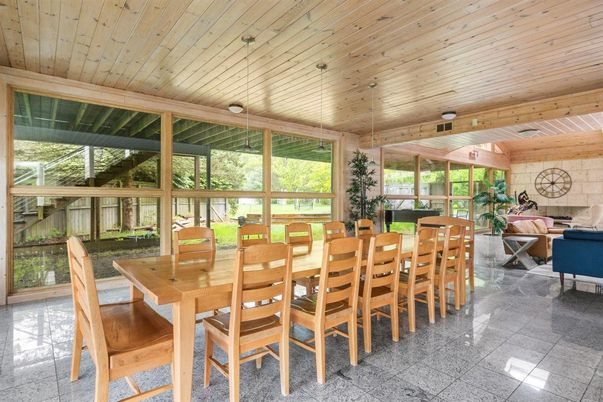 Dining room, Interior, Living room, Wooden Ceilings