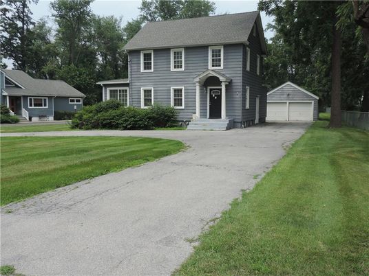 Backyard, Detached Garage, Exterior, Facade, Georgian
