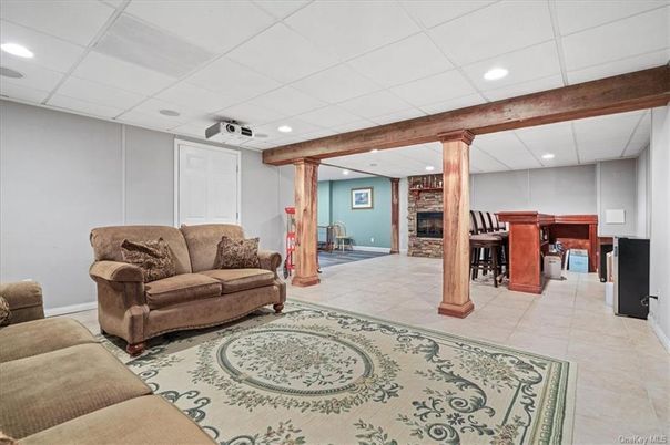 Fireplace, Interior, Recessed Lighting