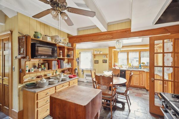 Dining room, Interior, Kitchen