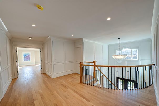 Chandelier, Interior, Recessed Lighting, Wood Texture Flooring