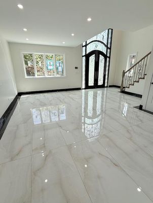 Interior, Marble, Recessed Lighting