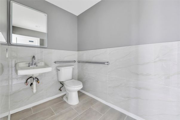 Bathroom, Interior, Marble Walls