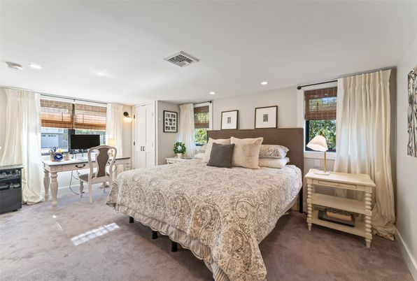 Bedroom, Home Office, Interior, Recessed Lighting