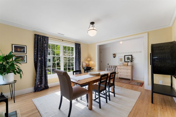 Dining room, Interior, Wood Texture Flooring