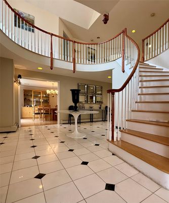 Chandelier, Interior, Recessed Lighting
