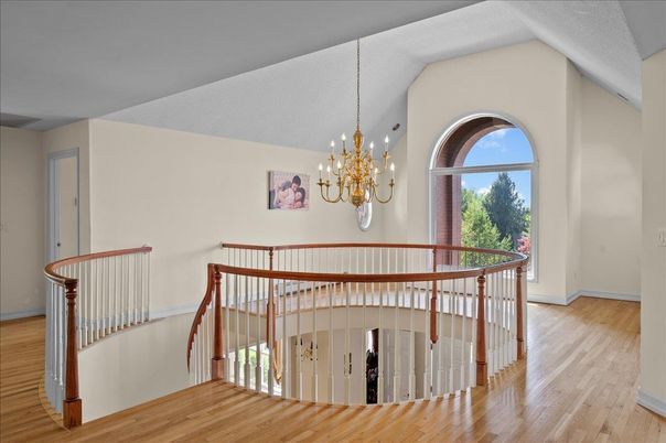 Chandelier, Interior, Wood Texture Flooring