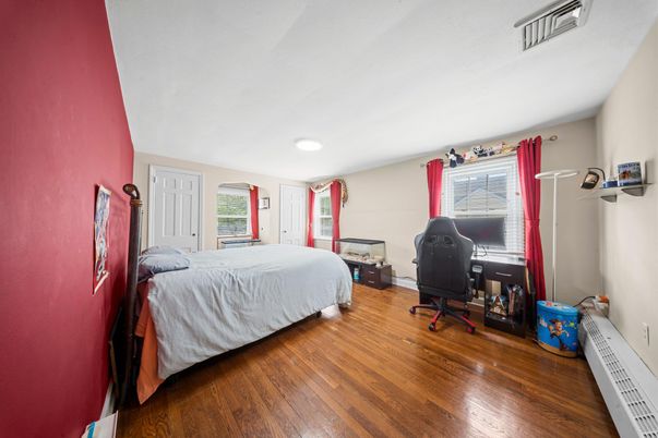 Bedroom, Home Office, Interior, Wood Texture Flooring