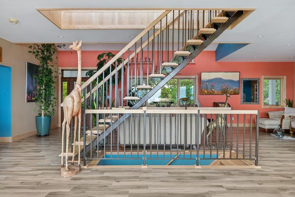 Interior, Recessed Lighting, Wood Texture Flooring