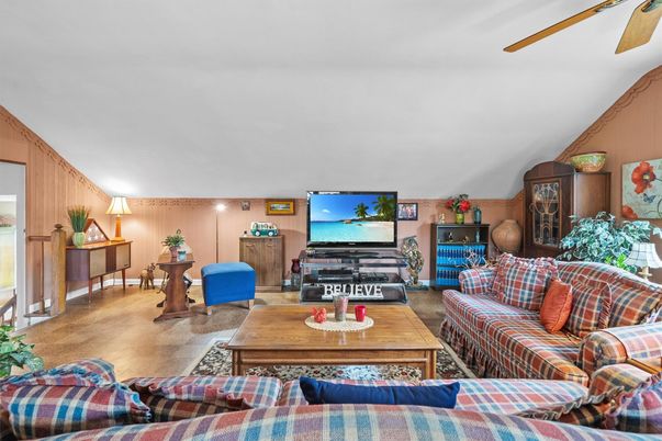 Interior, Living room, Wooden Walls