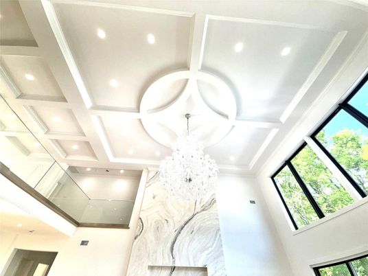 Chandelier, Interior, Recessed Lighting