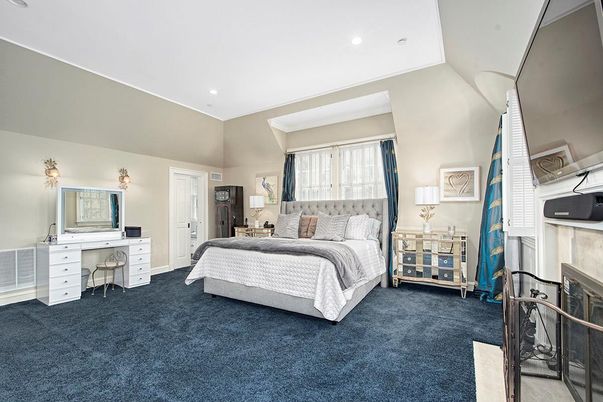 Bedroom, Home Office, Interior, Recessed Lighting