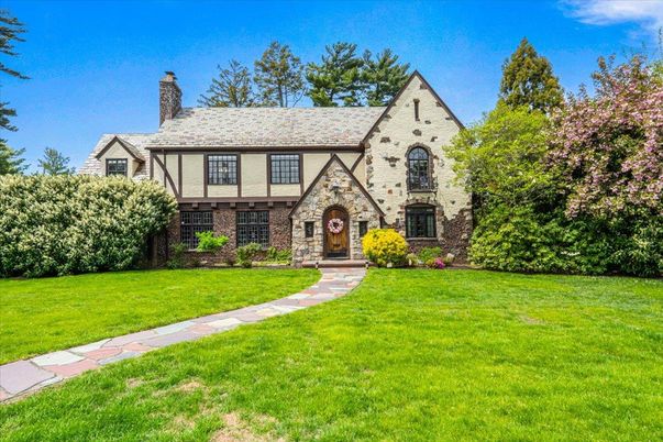 Backyard, Exterior, Facade, Brick Facade, Tudor Revival