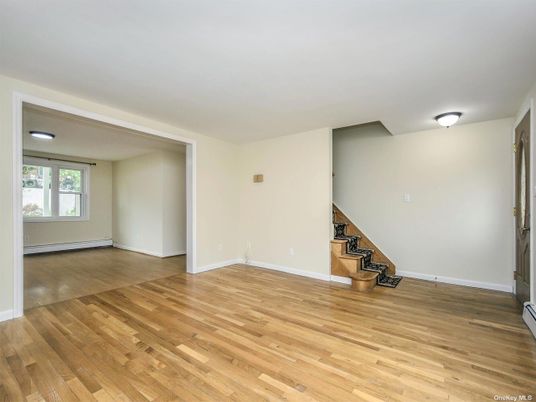 Empty room, Interior, Wood Texture Flooring
