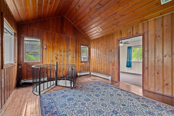 Empty room, Interior, Wooden Ceilings, Wood Texture Flooring, Wooden Walls