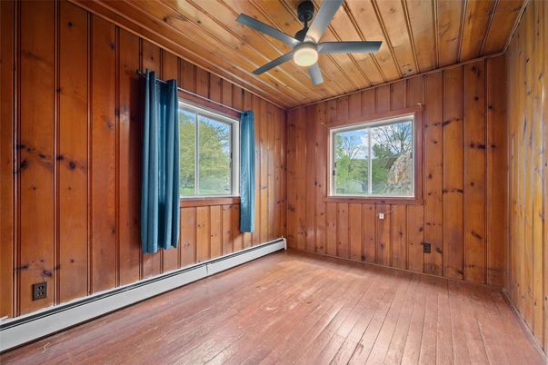 Empty room, Interior, Wooden Ceilings, Wood Texture Flooring, Wooden Walls
