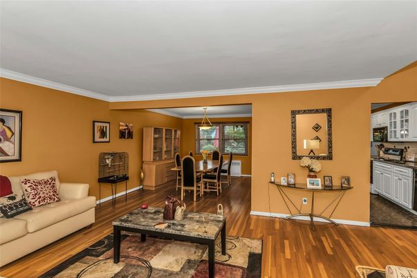 Dining room, Interior, Living room, Pendant Lights, Wood Texture Flooring