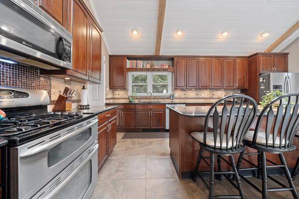Interior, Kitchen, Recessed Lighting, Stainless Steel Appliances